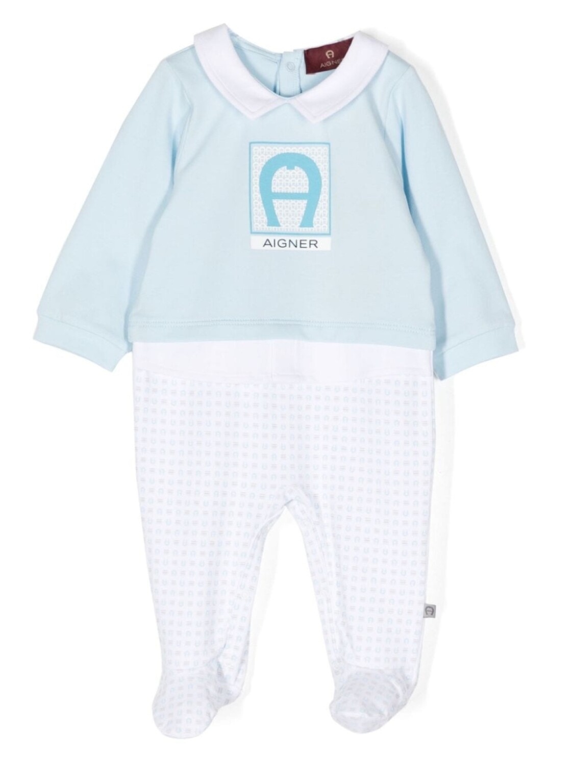 

Aigner Kids пижама с логотипом, синий