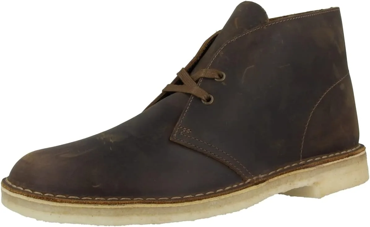 Ботинки Clarks Originals Desert Boot, мужские ботинки Desert Boots, ботинки на невысоком каблуке и ботинки, серые (замша wolf) — фото 4