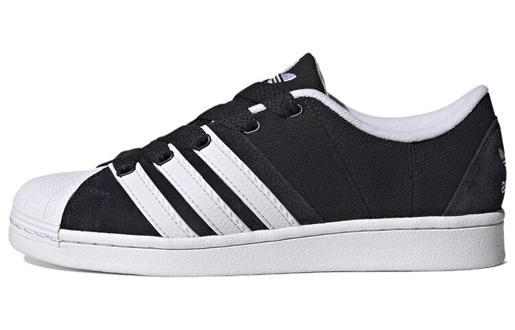 

Кроссовки Superstar Adidas Originals Supermodified 'Black White - Black Heel'