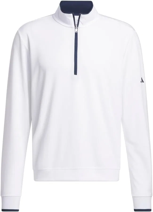 Adidas мужская облегченная толстовка на молнии 1/2, белый