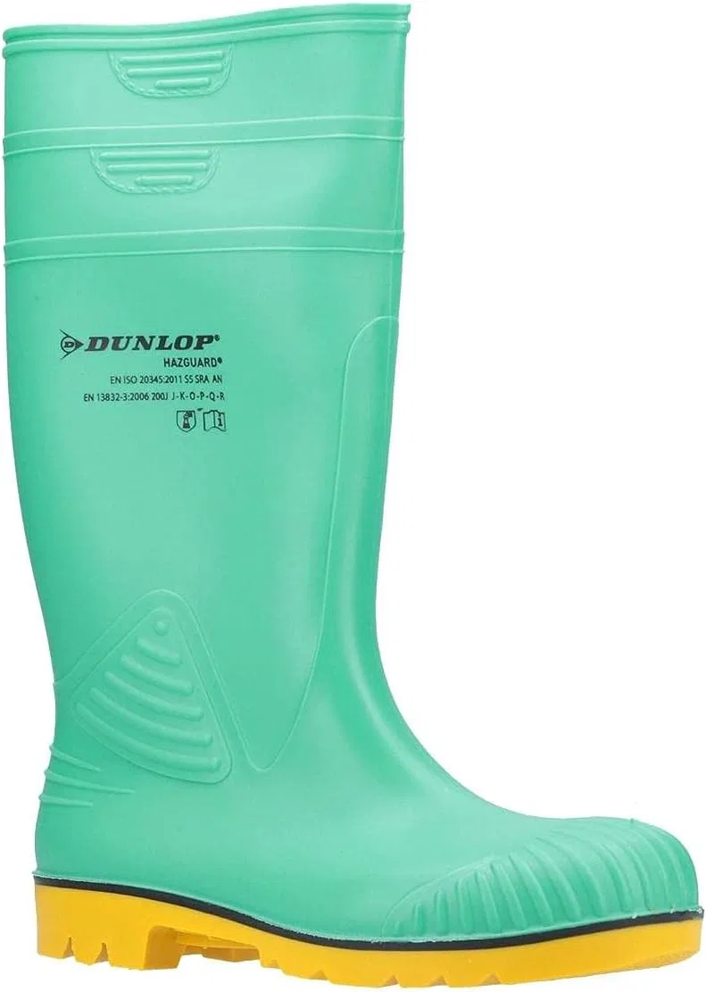 Ботинки Dunlop Hazguard S5, Green Black Yellow — фото 3