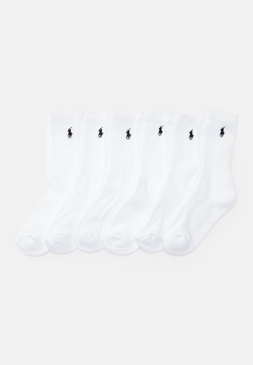 

Комплект носков CLASSIC CREW SOCK 6-PACK Polo Ralph Lauren, 6 пар, белый