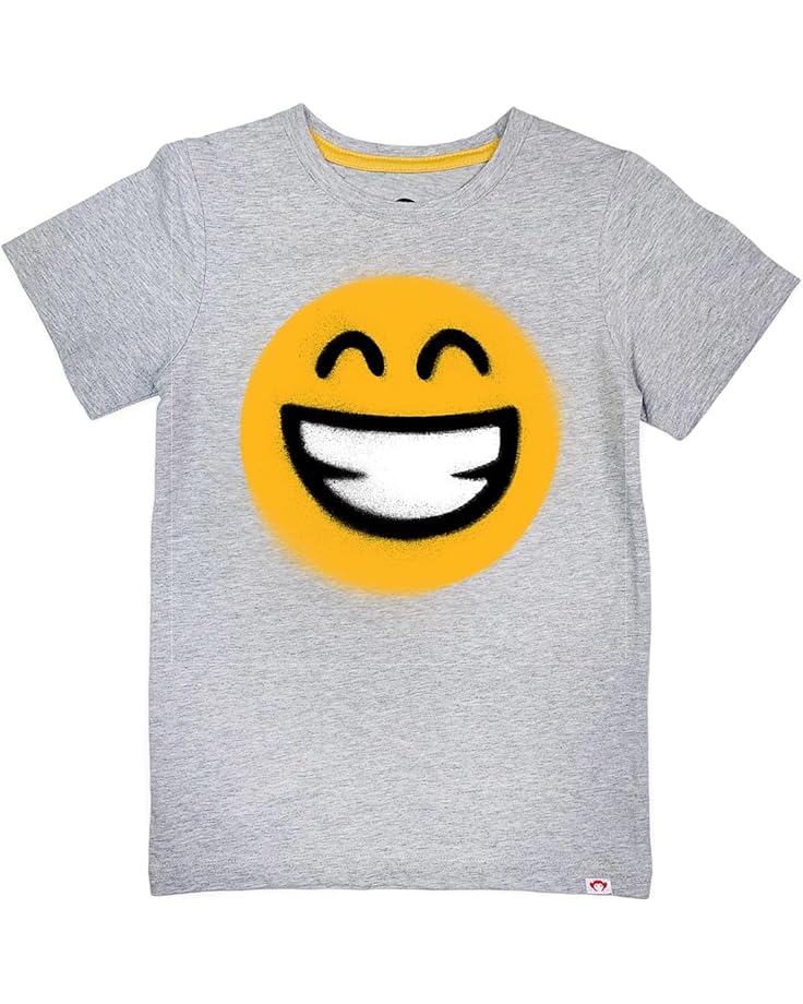 

Футболка Appaman Kids Keep Smiling Short Sleeve Tee, цвет Heather Grey