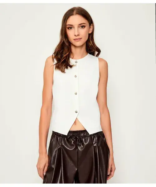 

Жилет Slim fit Liu Jo, белый