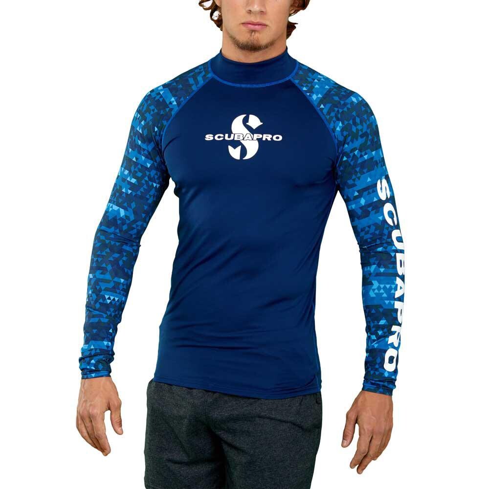 

Футболка с длинным рукавом Scubapro UPF 50 Rash Guard, синий