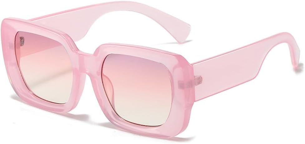 

Солнцезащитные очки UV400 с защитой от УФ-излучения — панк, разноцветный градиент, для женщин и мужчин, для бега и занятий спортом на открытом воздухе generic, Pink-purplepink