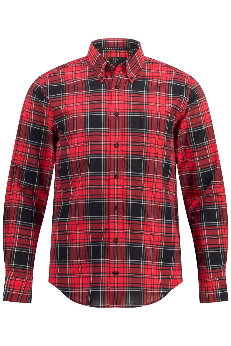 

Рубашка на пуговицах классического кроя JP1880, Red