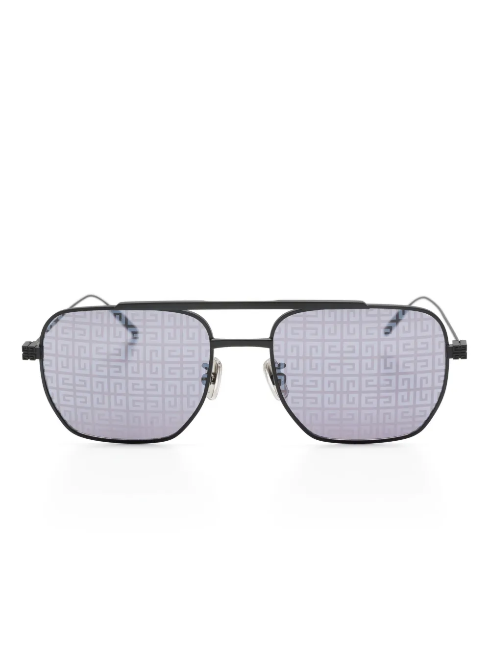 

Солнцезащитные очки в квадратной оправе с логотипом 4G Givenchy Eyewear, черный