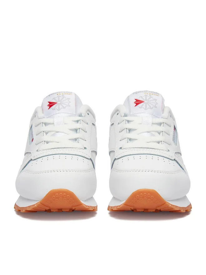 Reebok Кроссовки EO-CLASSIC LEATHER 100000166 белые — фото 4
