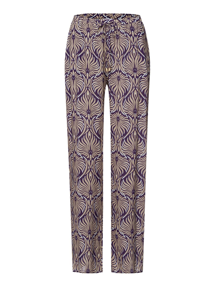 

Пижамные штаны Hanro Sleep & Lounge, коричневый/фиолетовый