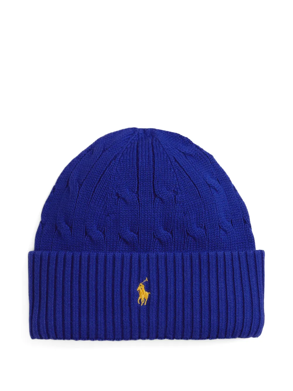 

Шапка бини фактурной вязки POLO RALPH LAUREN KIDS, синий