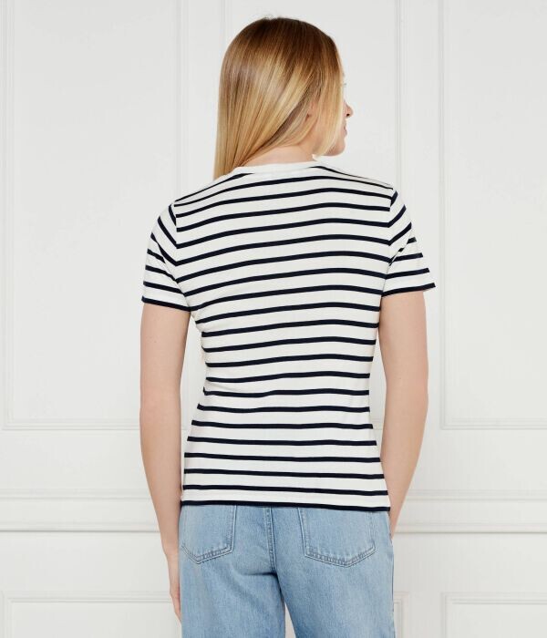 Футболка Tommy Hilfiger Slim Fit, белый — фото 3