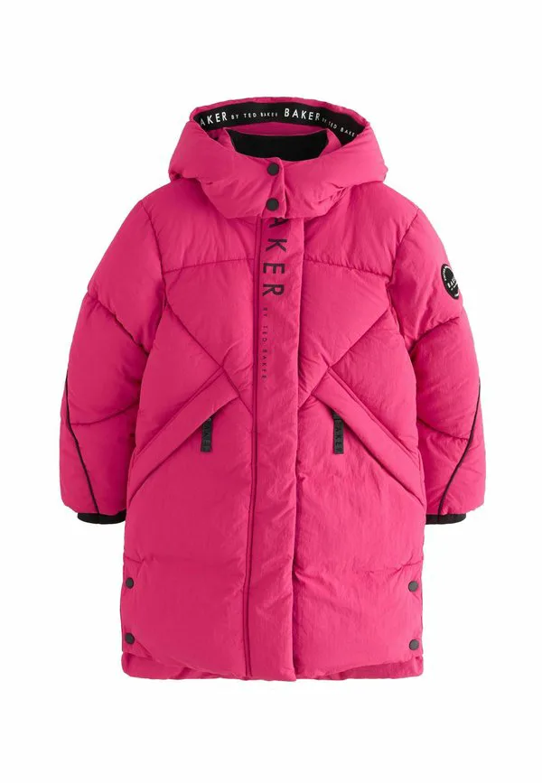 Зимнее пальто со стандартным кроем и утеплителем Baker By Ted Baker, Pink
