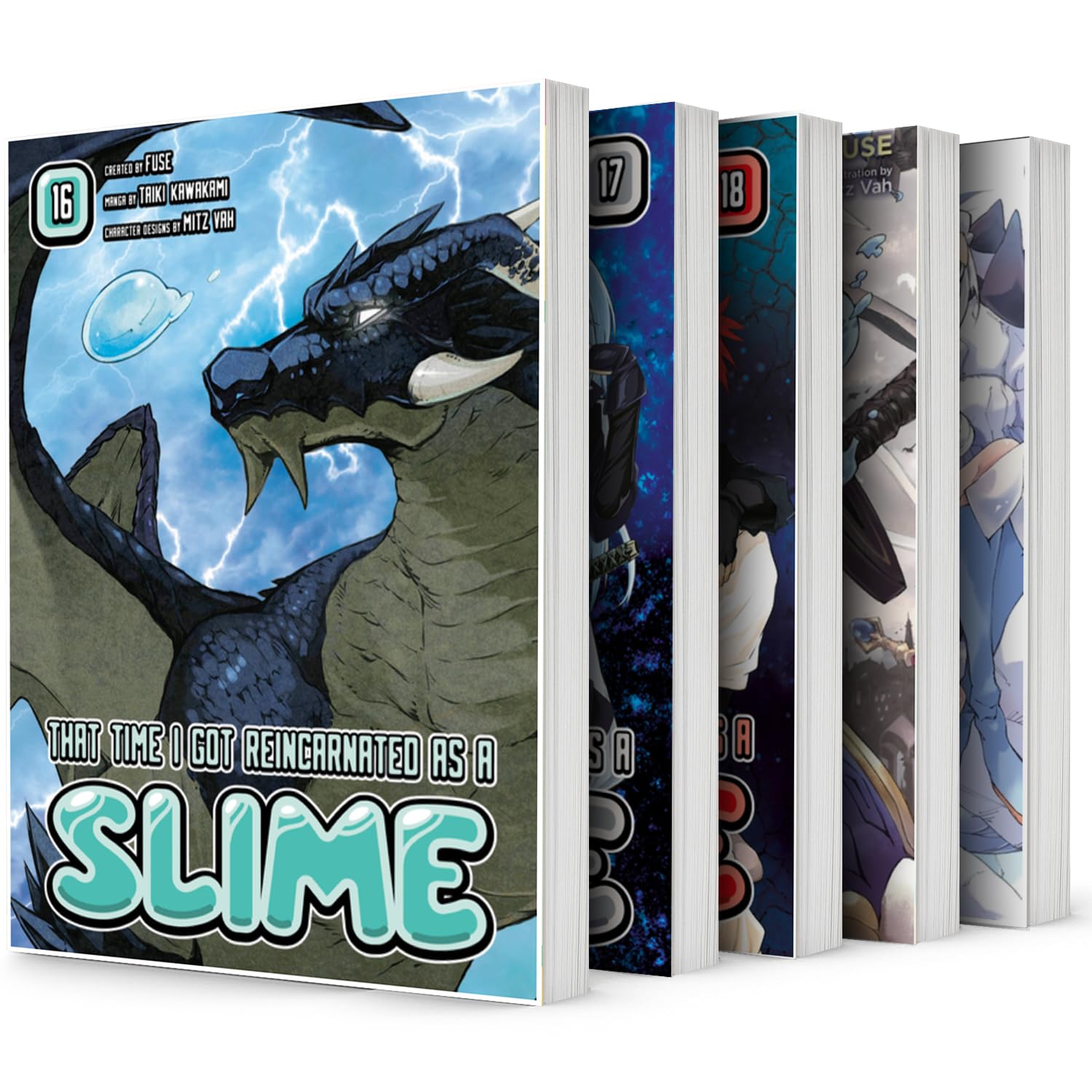 

That Time I Got Reincarnated as a Slime #16-20 (Yen on,Kodansha Comics)