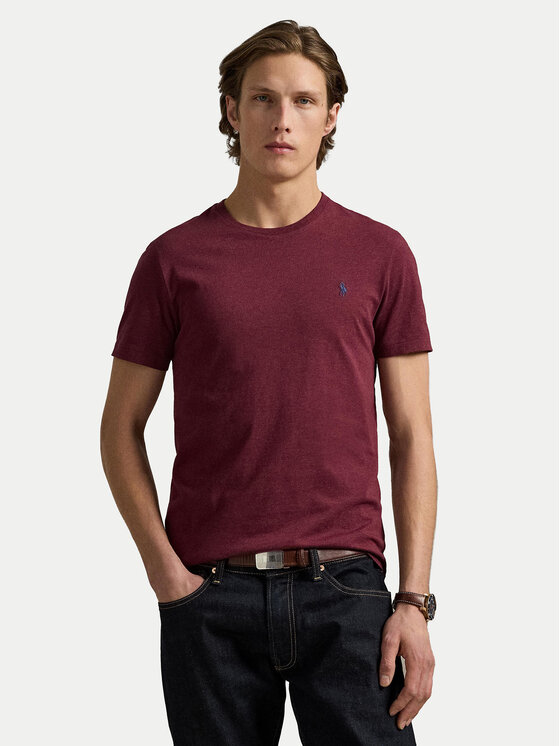 

Футболка custom slim fit 710671438283 Polo Ralph Lauren, красный