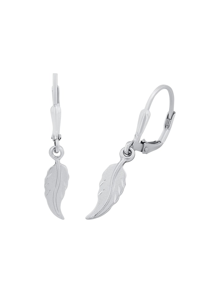 

Amor Серьги из серебра 925 пробы, покрытые родием