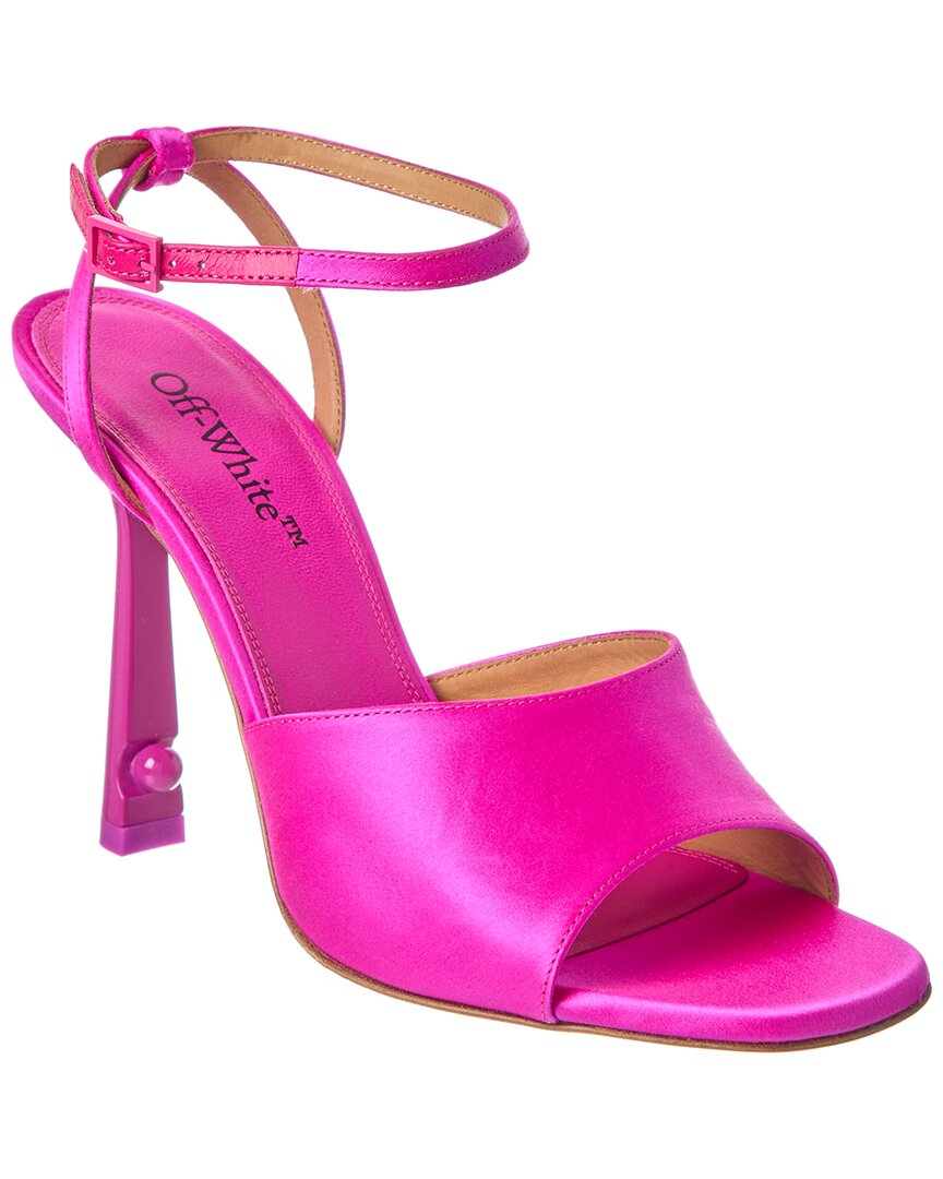 Off-White Pop Pearl Satin мюли