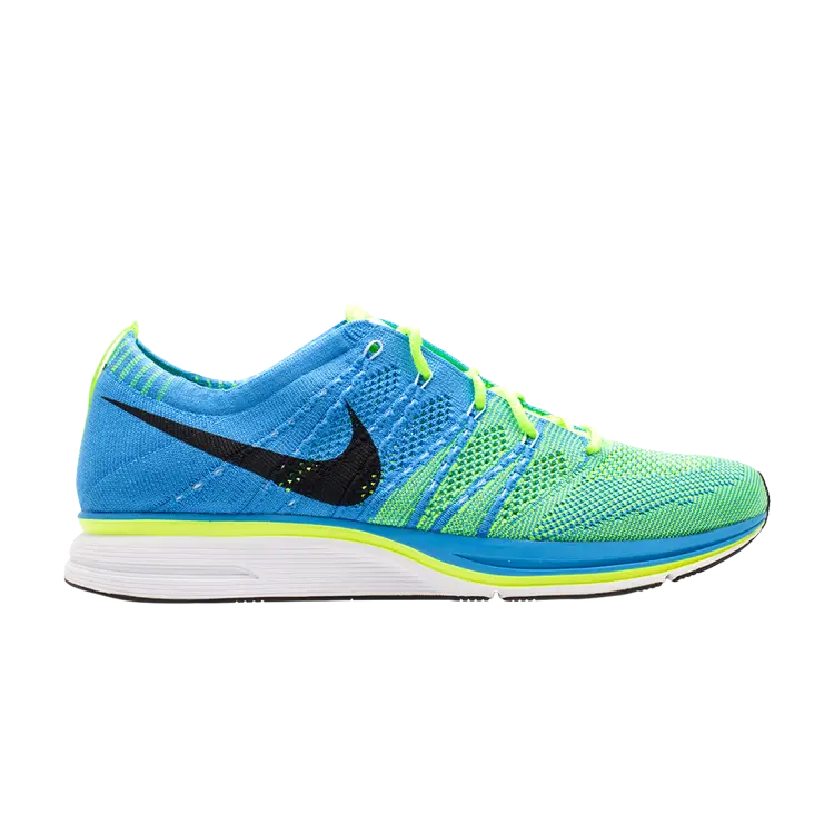 

Кроссовки Nike Flyknit Trainer+, синий