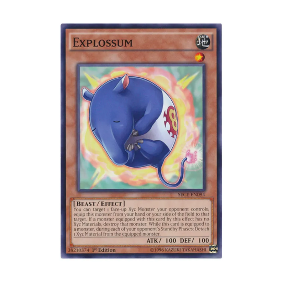 

CCG Эксплоссум (Общий), Yu-Gi-Oh - Secrets of Eternity - Singles