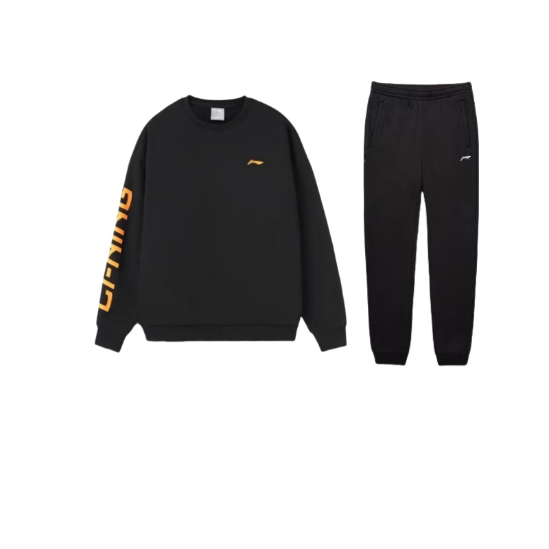 

Спортивная одежда LiNing Training Series, повседневная, унисекс, черная