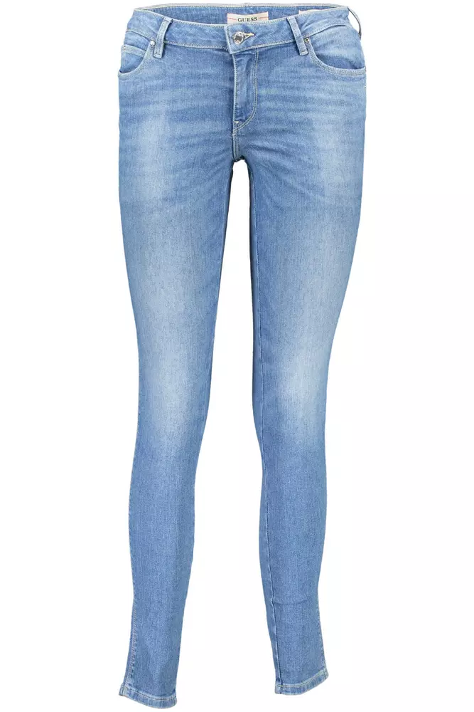 

Синие хлопковые женские джинсы Guess Shoes