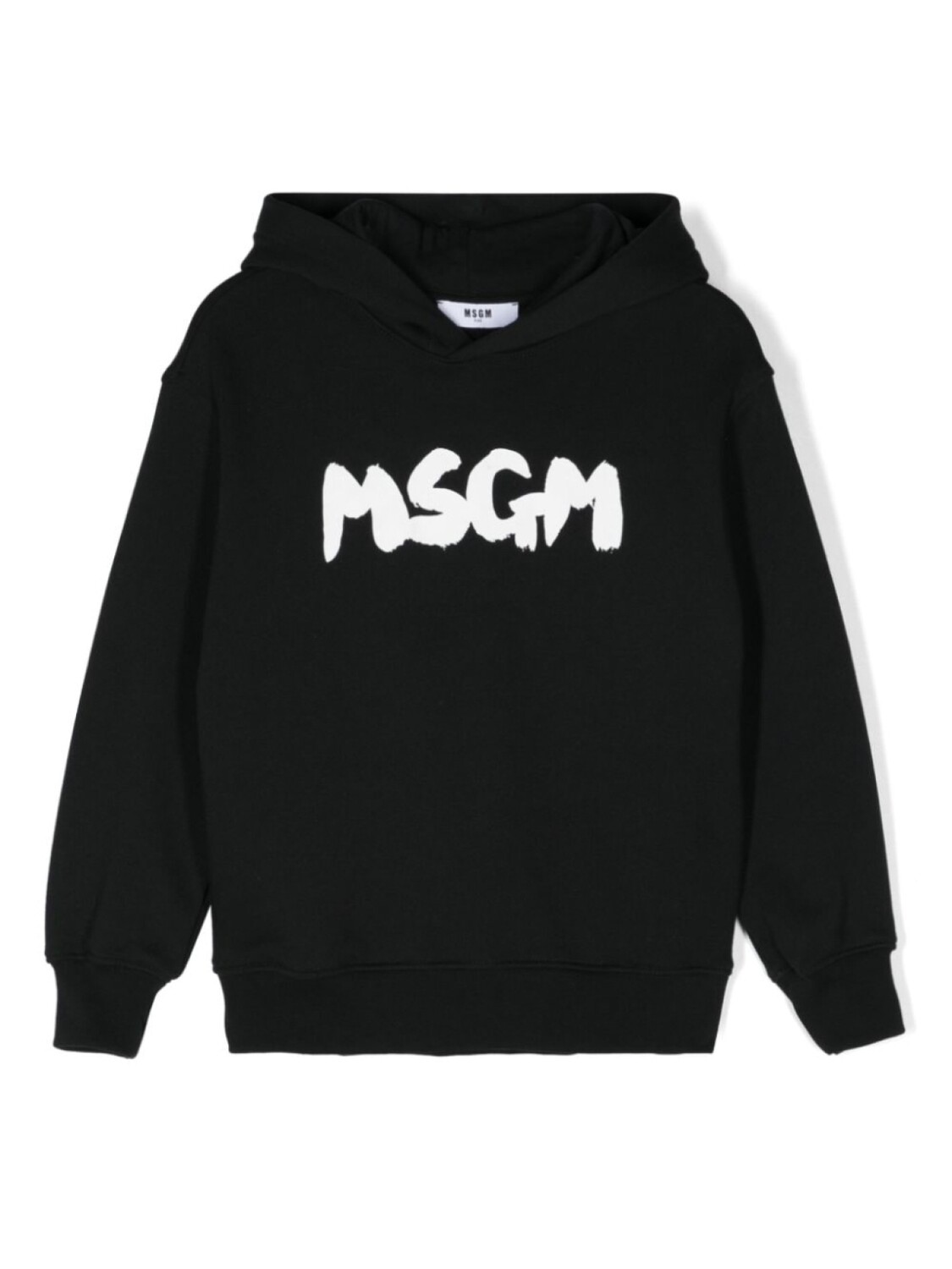 

MSGM Kids худи с логотипом, черный