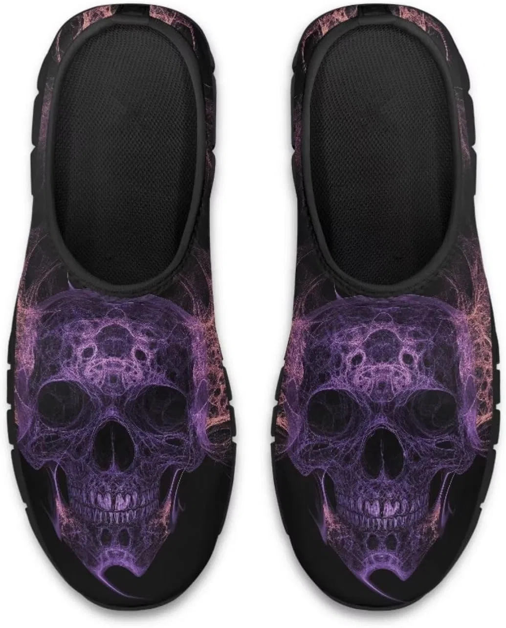 Мужские повседневные туфли Skull Loafers, Skeleton Pointodoor