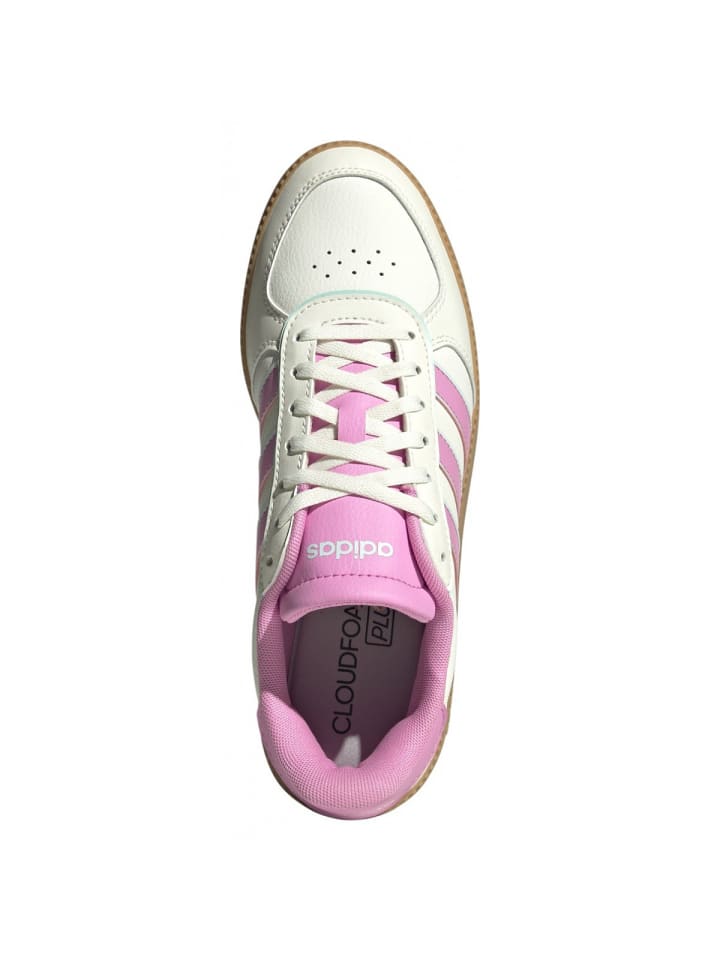 Кроссовки на шнуровке adidas, белый — фото 3