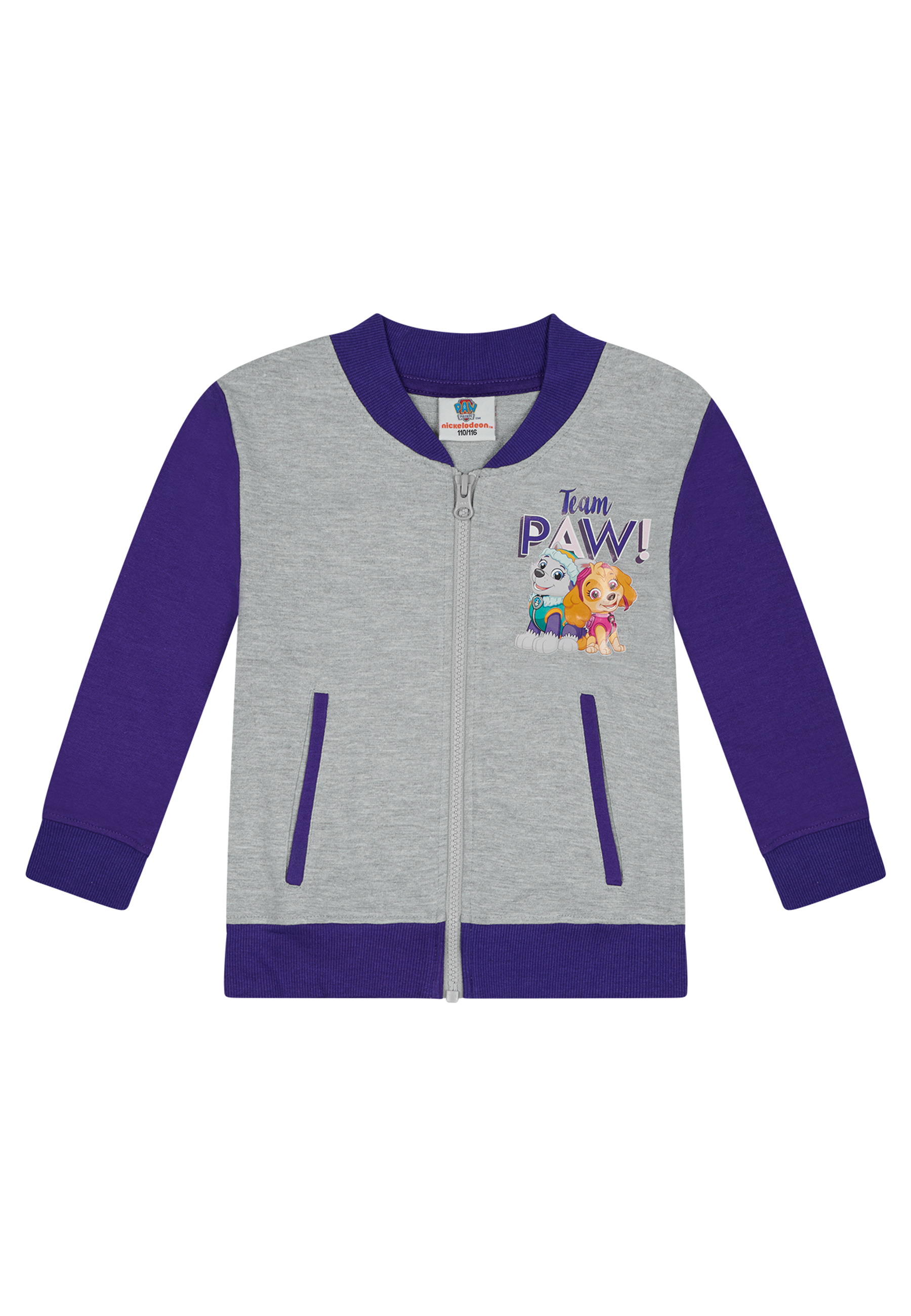 

Куртка ONOMATO! Collegejacke Paw Patrol Skye und Everest, серый