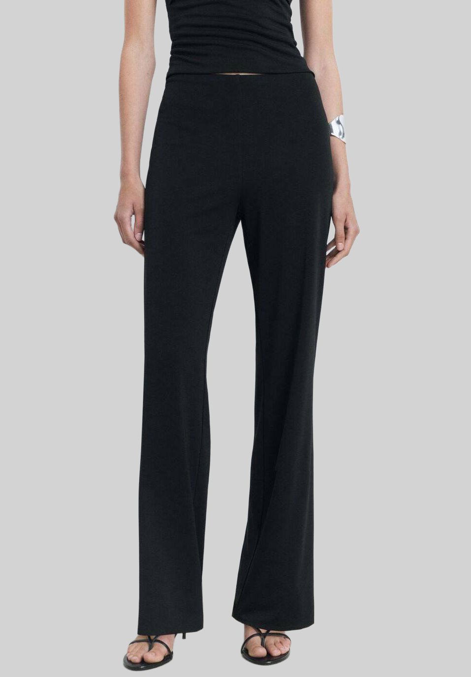 

Брюки STRAIGHT MID RISE Mango, черный