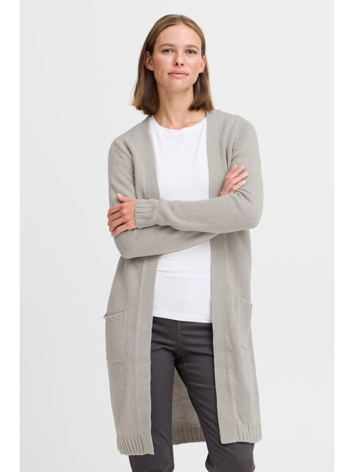 

Кардиган Oxmo Strickjacke OXCABBA 21301300ME modische Strickjacke, серый