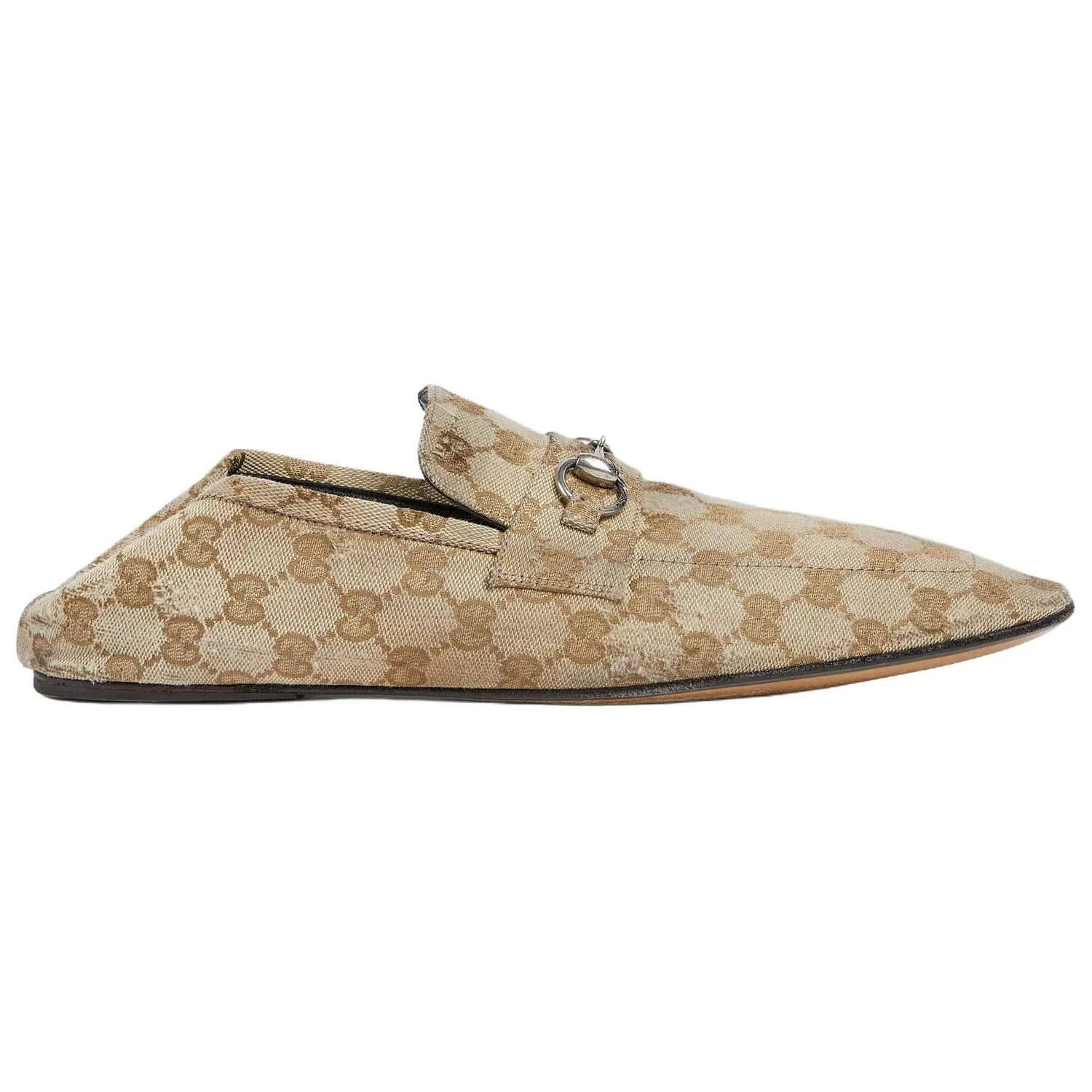 La Famiglia Low top Casual Leather Shoes мужские сандалии GUCCI, sand — фото 3