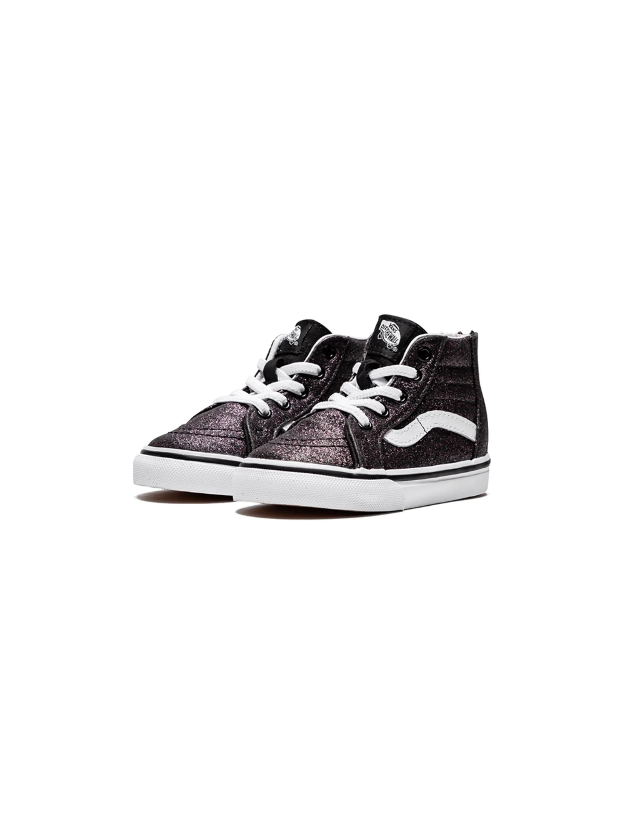 Кеды Sk8-Hi Zip Vans Kids, черный — фото 2