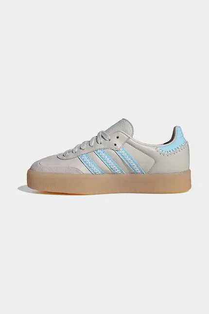 Кроссовки Samba E Adidas Originals, серый — фото 4