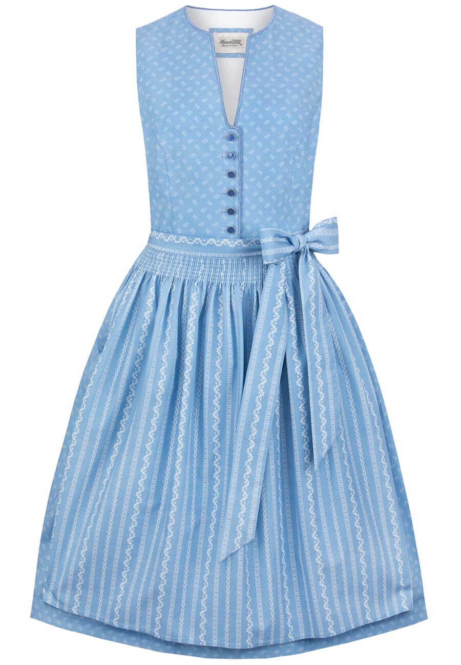 

Широкая юбка в сборку STOCKERPOINT Fina, цвет Neon blue