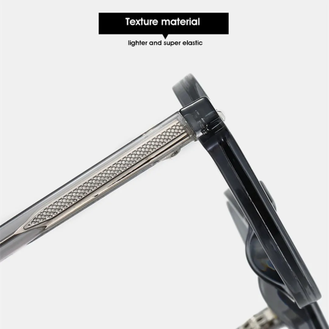 

Квадратные солнцезащитные очки для женщин в винтажном стиле с заклепками, модные мужские солнцезащитные очки с защитой от УФ-излучения UV400 UATXTAU, Grey Grey