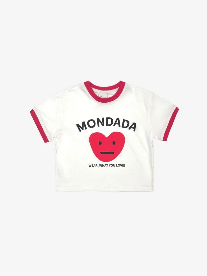 Детская футболка с контрастными рукавами Cranberry от Mondada