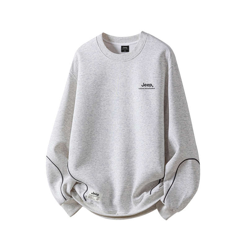 

Свитшот Unisex Crew Neck Moderate Regular Jeep, серый