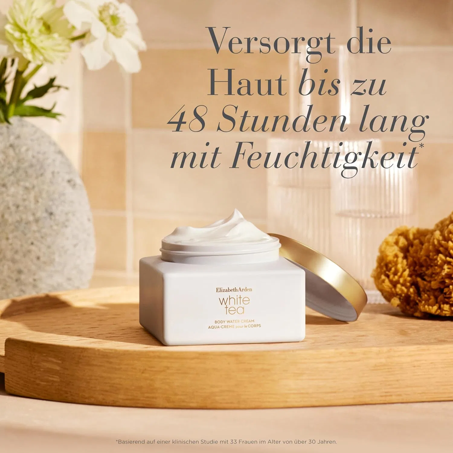 Крем для тела White Tea Body Water Cream, 225 мл Elizabeth Arden — фото 3