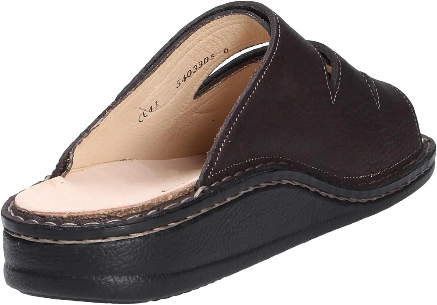 Мюли Finn Comfort Corfu темно-бежевый цвет, брендовые бренды, коричневый, кожа (трава) — фото 4