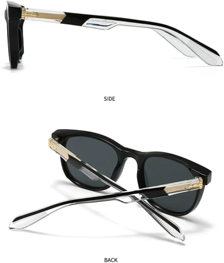 

Ретро овальные панк-солнцезащитные очки для женщин, модные заклепки, градиентные солнцезащитные очки для мужчин, защита от УФ-излучения UV400 SZVVBKK, Grey Grey