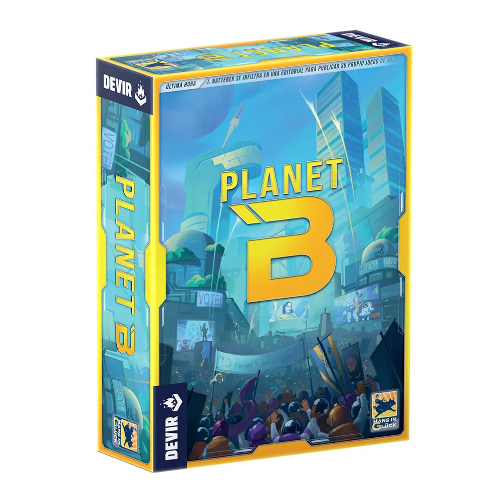 

Детская настольная игра Devir Planet B, прозрачный
