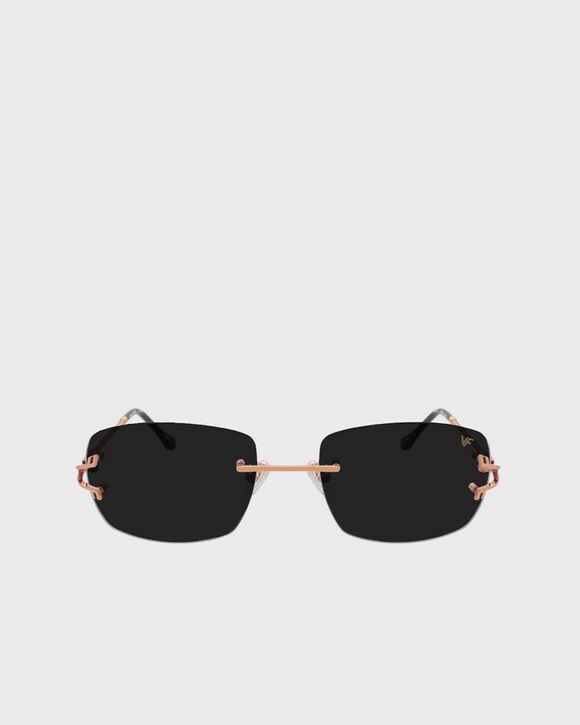 

Солнцезащитные очки Vintage Frames Bal Harbour Drill Mount 24Kt Rose Gold, цвет rose gold/black