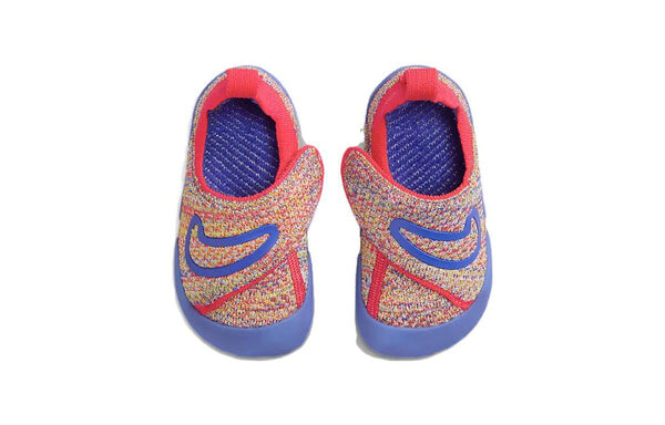 Кроссовки (TD) Nike Swoosh 1 'Siren Red Game Royal', цвет sail/siren red/vivid sulfur/game royal — фото 3