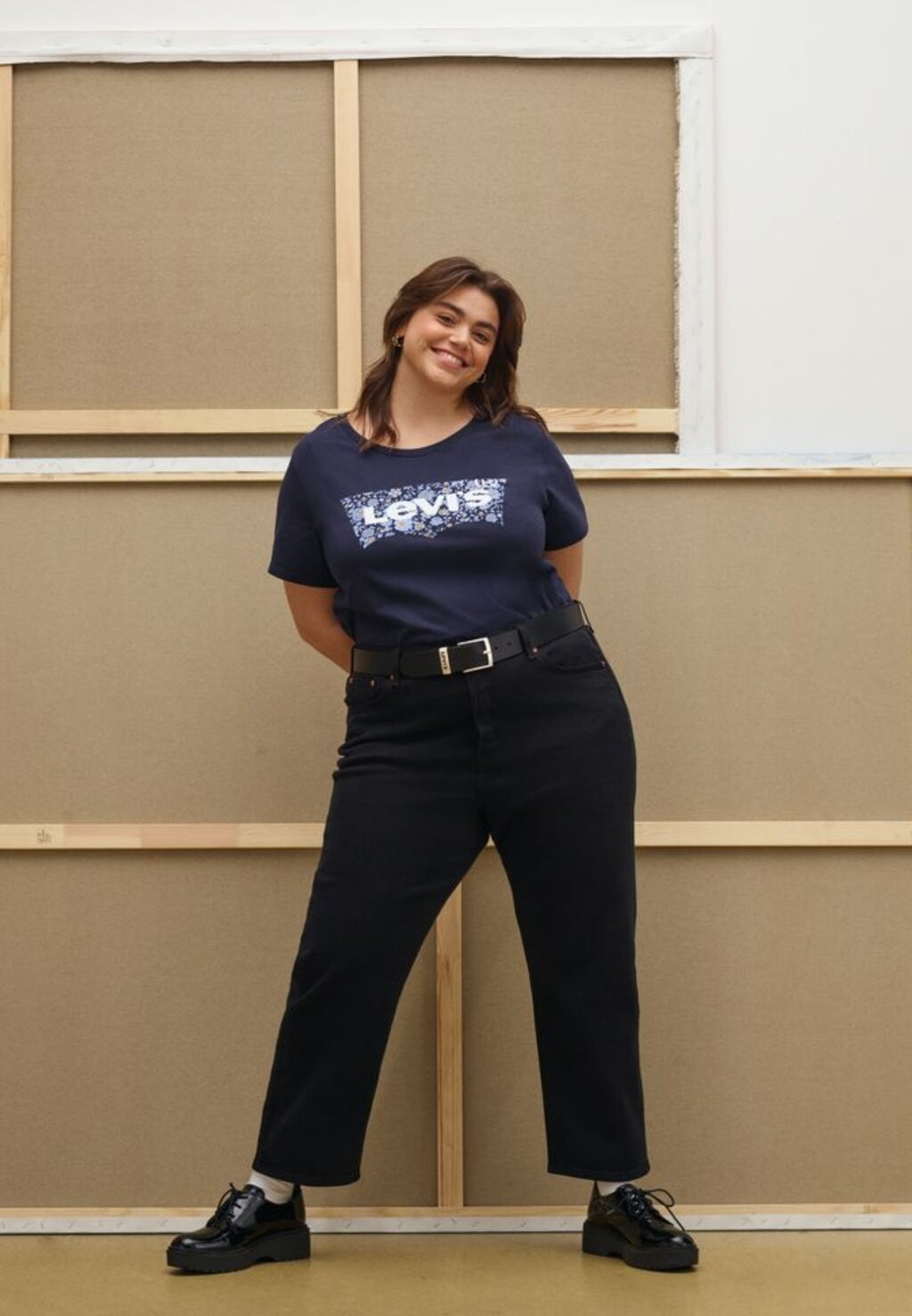 

Джинсы-сигареты Levi's, черный