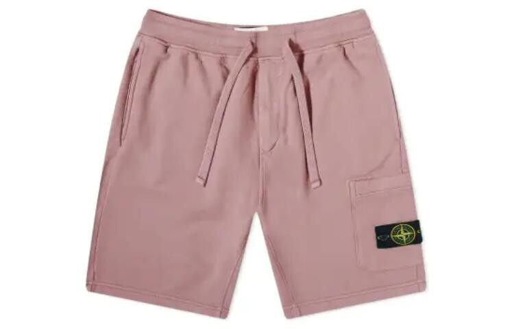 

Повседневные шорты мужские розовые Stone Island, розовый