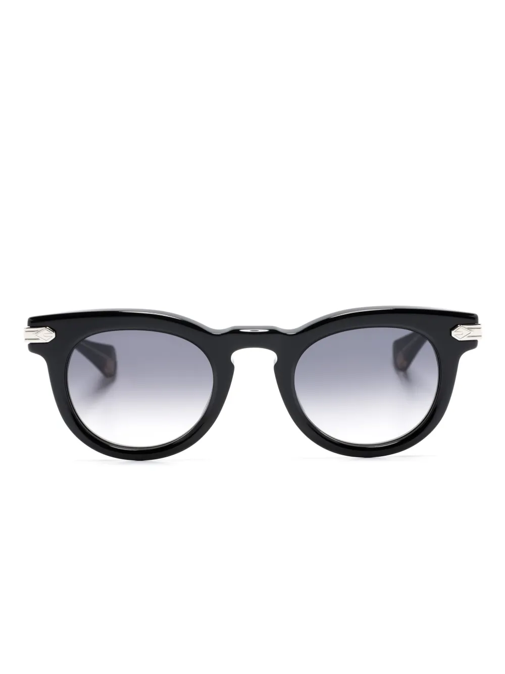 

Солнцезащитные очки в круглой оправе T Henri Eyewear, черный