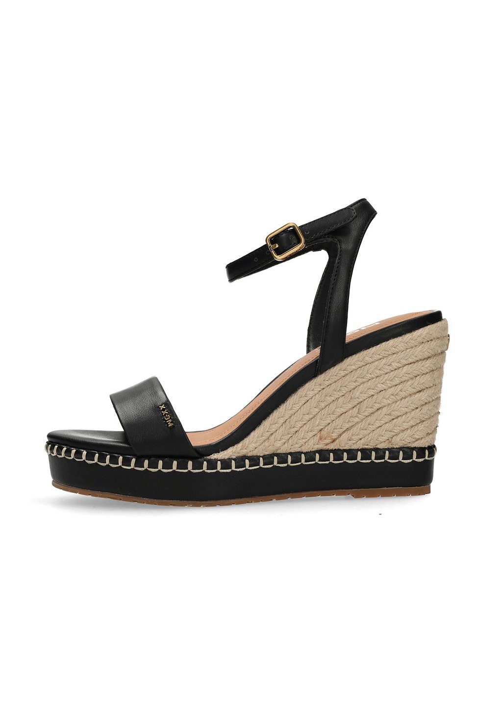 Босоножки на танкетке RICKY PALACE - High heeled sandals Mexx, черный