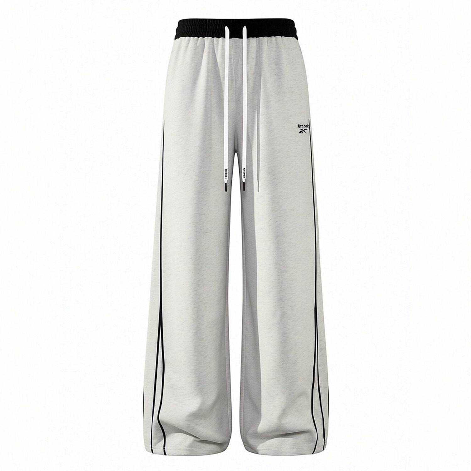 

Повседневные брюки Unisex Moderate Straight Fit Reebok, белый серый