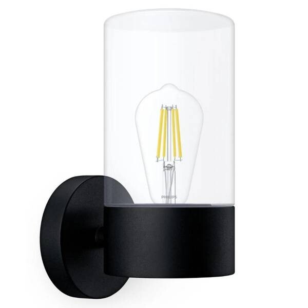 

Настенный светильник Philips Flareon цвет schwarz transparent